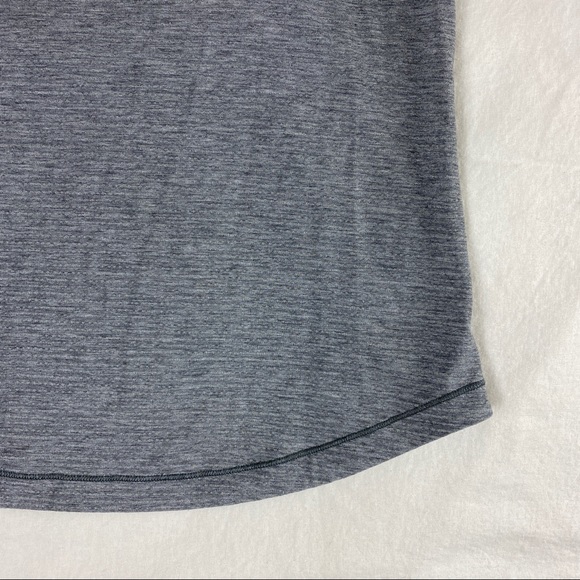 Lululemon Grey Racerback Tank Top Size 4 - Picture 6 of 14